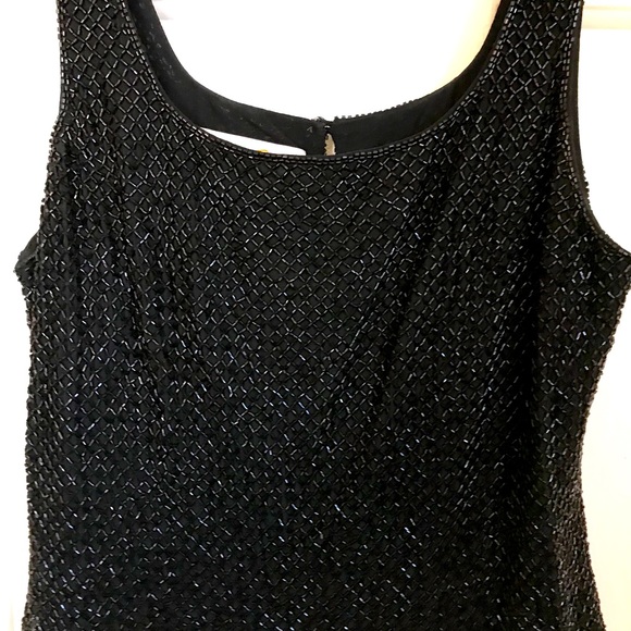 Crop cocktail, beaded top - Picture 1 of 3